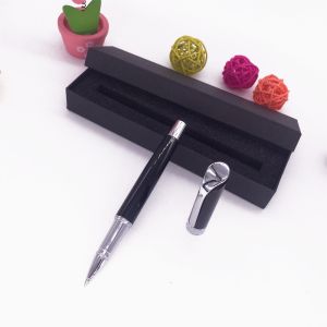 heavy matel roller pen with cap business writing pen