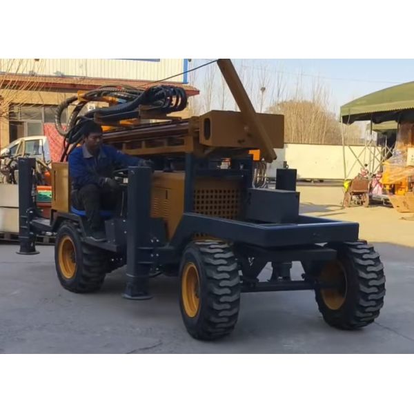 Buy High Efficiency Water Well Drilling Rig With Fast Drilling Speed at wholesale prices