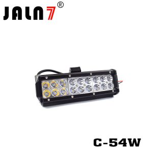 LED Light Bar JALN7 54W CREE Spot Flood Combo LED Driving Lamp Super Bright Off