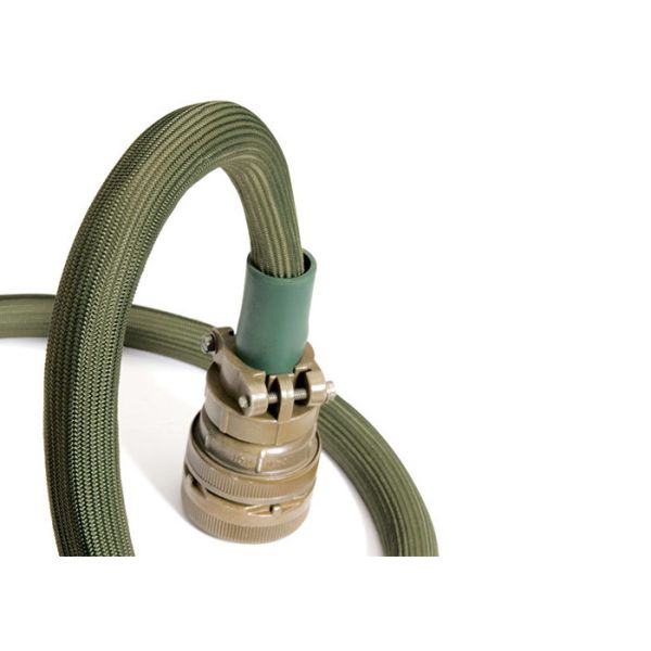 Buy Cable Protected Automotive Braided Sleeving Nomex Green For Cars at wholesale prices