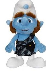 Cute And Blue Smurf Stuffed Toy Cartoon Plush Toys For Promotion Gifts