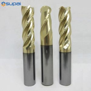 Custom End Mills with TiAN Coating for Carbon Steels Alloy Steels Cutting Edge