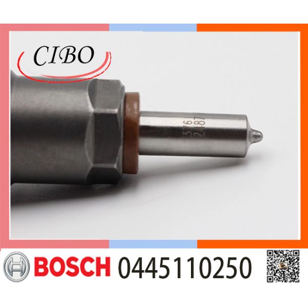 Neutral diesel engine common rail injector 0445110249 0445110250 for BOSCH MAZDA BT50 WE01-13-H50A f00vc01349