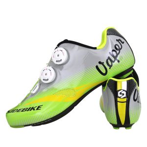 Ultralight Road Bicycle Shoes / Carbon Sole Men Breathable Self - Locking