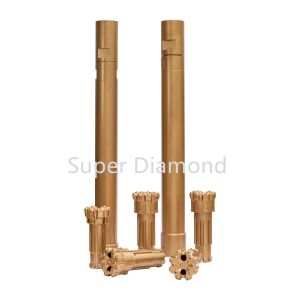 RE545 High Air Pressure Rock Drilling Reverse Circulation DTH Hammer Spray-Paint