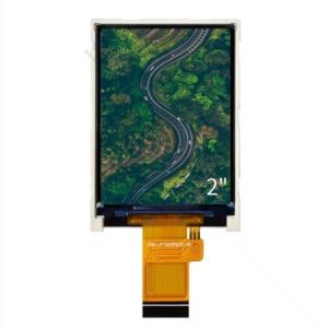 Quality 2 Inch TFT LCD Modules 240x320 Resolution IPS Displays 300nits With TTL Interface for sale