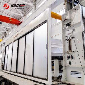 China Nonwoven Double Cylinder Double Carding Machine/Fiber Carding Machine on sale