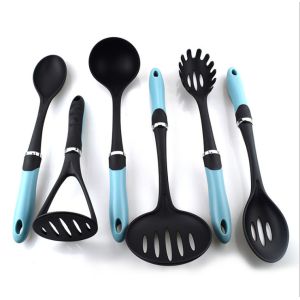 Cooking Spatula Silicone Kitchen Utensil Sets 6 PCS Heat Resistance