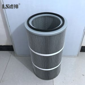 Quick Dismantling Anti Static Air Filter Oil Removing Dust Collector Cartridge