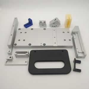 Aluminum spare parts heatsink heat sink milling and turning cnc parts service