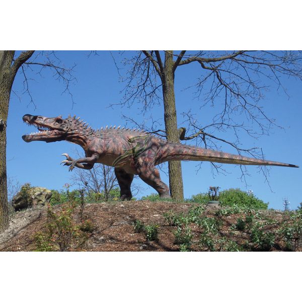 Realistic Animatronic Irritator Dinosaur For City Landscape Decoration