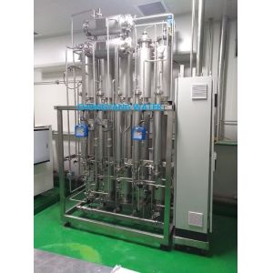 Pharmaceutical Multi Column Distillation Plant WFI Water Distillation Equipment