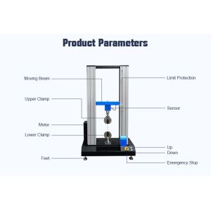 Compression Tensile Strength Tester Rubber Tensile Testing Machine