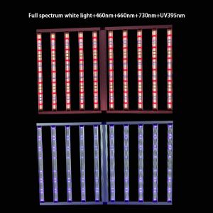 Two Channel 1200W Dimmable LED Grow Lights Foldable Max 4x6ft Coverage Area