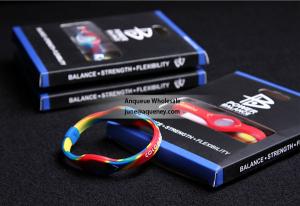 Quality Cheap Color Energy Balance Bracelet, silicobe energy balance wristand For Promotion for sale