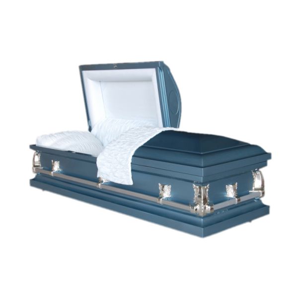 Buy People metal casket , 18guage steel funeral casket  MC001 at wholesale prices