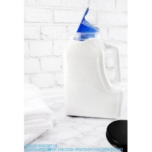 Gallon Jar With Handle And Airtight Lid - Square Empty Storage Containers And