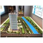 Modern Mixed Architectural Scale Model Office Building Architectural Model 1:100