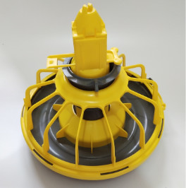 Poultry Farm 35cm Automatic Pan Feeding System