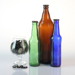 Decal Amber Glass Beer Bottle 200ml 250ml 300ml 330ml 500ml