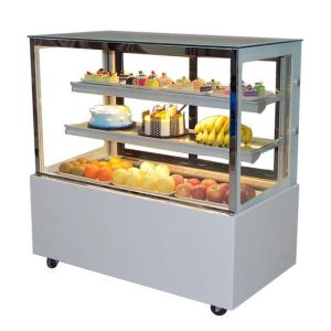 Marble Base Automatic Defrost System 60hz Cake Display Freezer