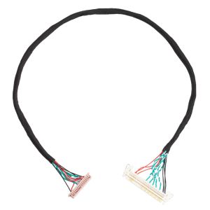 30 Pin Lvds Coaxial Cable Jae Fi-X30hl To Df13-30ds-1.25c