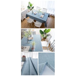 Home Restaurant Polyester Tablecloth With Customized Logo