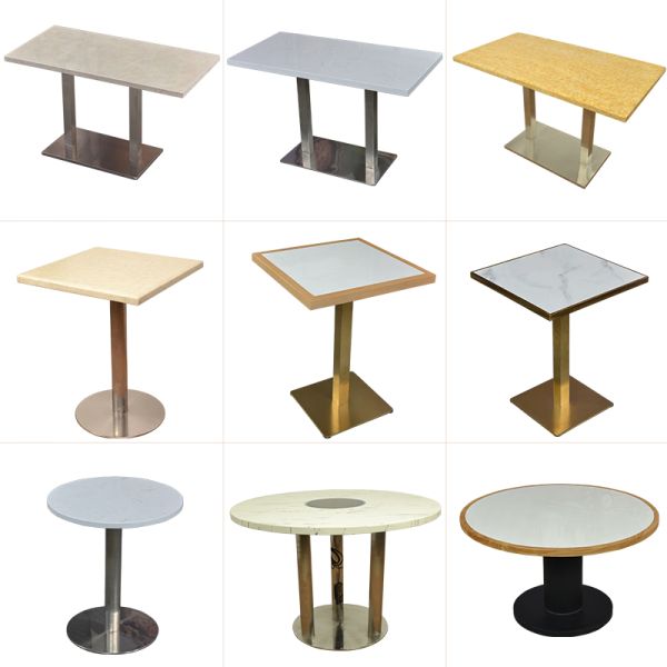 Customize wooden restaurant booth seating sofa bench with table sets