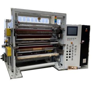 Automatic 120mm Slitting Rewinder Machine 50um Roll 380v