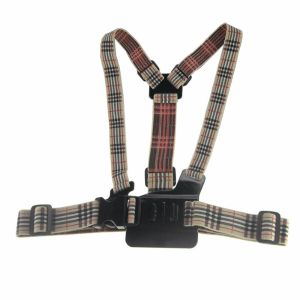 Adjustable Elastic Body Harness Chest Strap Mount For GoPro Hero 3 3+ 4 4S SJCAM