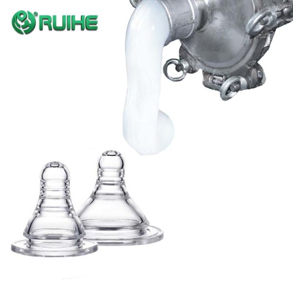FDA Platinum Catalyst Compound LSR Liquid Silicone Rubber Food Grade Baby Nipples
