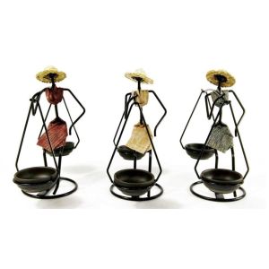 Rural Sytle Candle Holder for Decoration