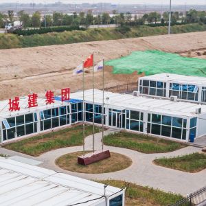 Waterproof Steel Tiny Prefab Flat Pack Container Homes Outside Prefabricated