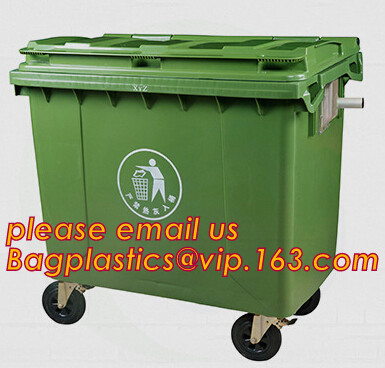 Buy 45L recycle trash bin recycle garbage bin/hospital trash cans, Mobile heavy duty hdpe outdoor garbage trash bin 120 lite at wholesale prices