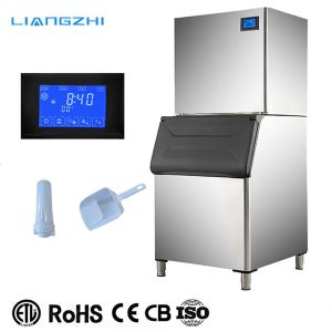 Quality 110kg Water Cooling LZ-700 Trade Automatic Crystal Snow Flake Ice Maker Machine Suppliers for sale