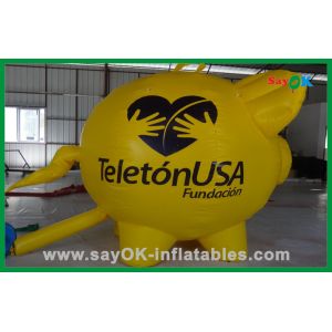 Inflatable Big Yellow Advertising Inflatable Cartoon Characters Commercial