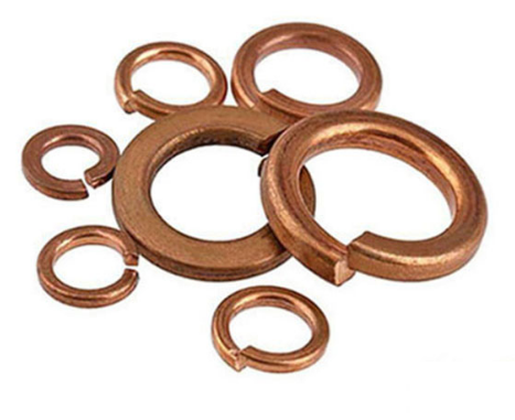 JIS Standard Star Lock Washer for Countersunk Style and Water Treatment in Copper Stainless Steel