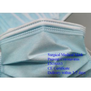 Breathable Disposable Medical Mask Coronavirus Proof High Filtration Durable