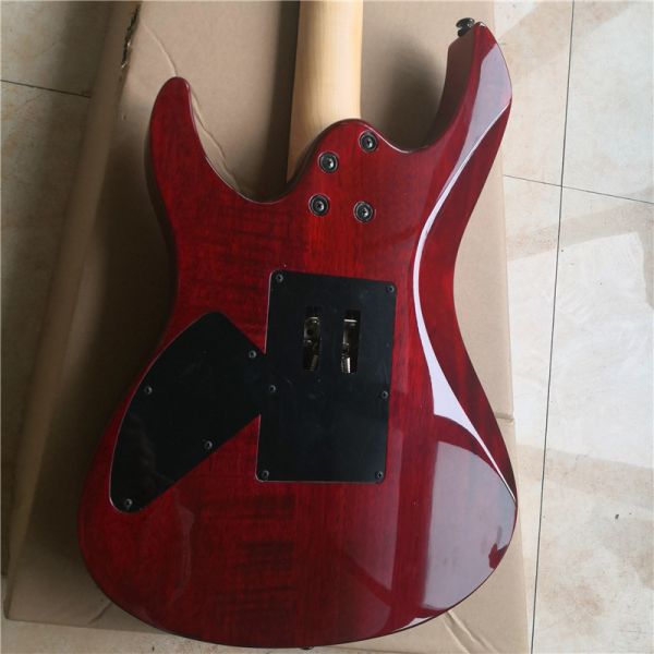 High quality Customized 6 string electric guitar color is optional cedar body rosewood fingerboard basswood back side