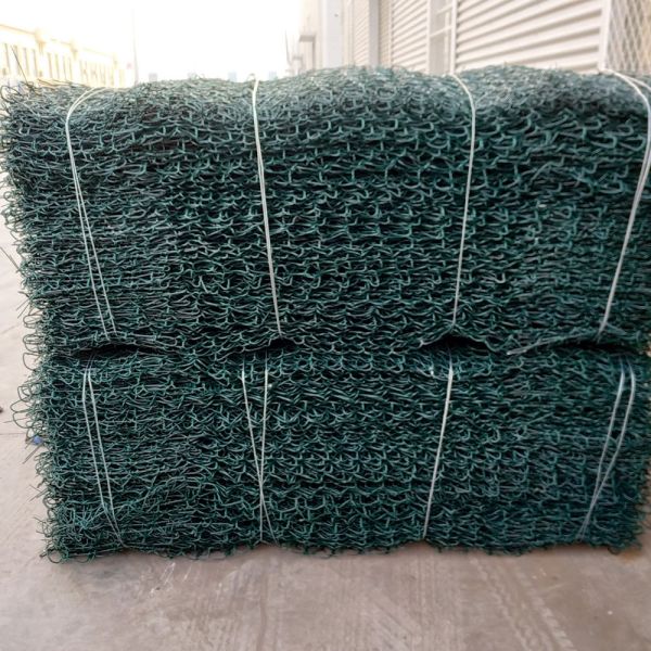 2*1*1m Hexagonal Woven Pvc Coated Gabion Box Mattress For River Bank
