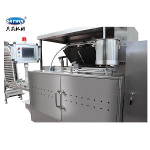 Automatic 75 Moulds 240kg/Hr Wafer Biscuit Manufacturing Equipment