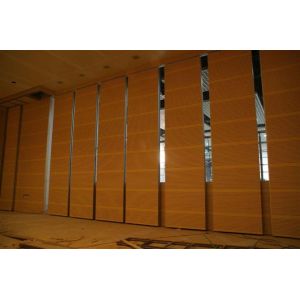 Fireproof Aluminum Frame Folding Partition Walls For Conference Room