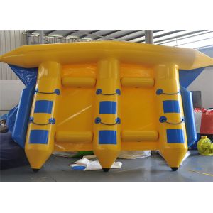 Popular Inflatable Water Toys , Inflatable Flying Fish Towable Puncture Proof