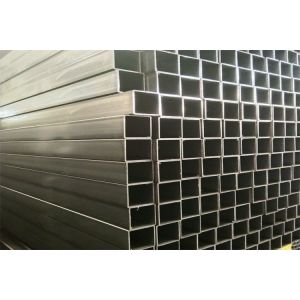 Q345 Square GI Hollow Pipe , Thickness Galvanized Steel Pipe