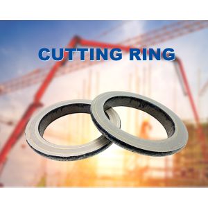 Tungsten Carbide Concrete Pump Wear Plate and Spectacle Cutting Ring with Dual