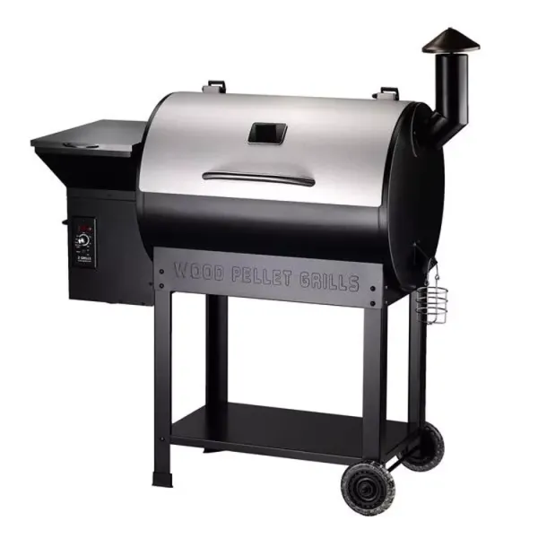 Outdoor Trolley Electric Wood Pellet Grill Smoker Barbecue Grills for Perfect Grilling