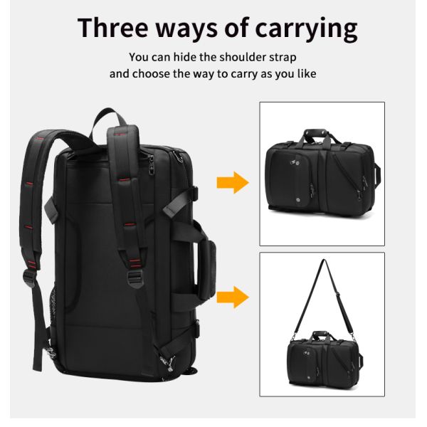 Multifunctional Waterproof Business Backpack Accept Customizable Logo