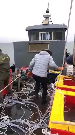 Buy HDPE Circular Fish Cage 200mm Floating Pipe Anti-Wave Design at wholesale prices