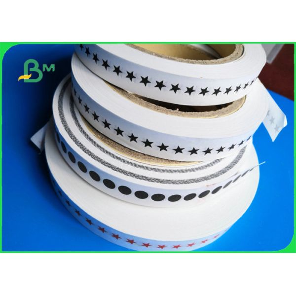 FDA Disposable 14mm 15mm Width Slitting Straw Packing Paper For Coffee Drinking