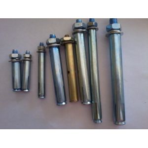 Galvanized Carbon Steel Expansion Anchor Bolt M6-M24 Grade 4.8 60-150mm Length